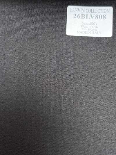 26BLV808 LANVIN COLLECTION Super120's Brown No Pattern