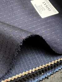 LV5193 LANVIN COLLECTION Navy Blue × Brown Stripe[Textile] HOSOI SYOJI Additional Images