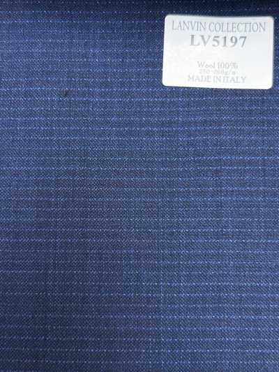 LV5197 LANVIN COLLECTION Navy Blue Horizontal Stripes