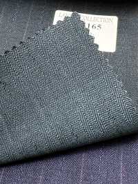 LV6165 LANVIN COLLECTION Super120's Blue-Green Stripe[Textile] HOSOI SYOJI Additional Images