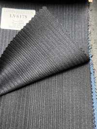 LV6178 LANVIN COLLECTION Super120's Navy Blue Stripe[Textile] HOSOI SYOJI Additional Images