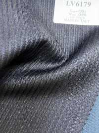 LV6179 LANVIN COLLECTION Super120's Deep Navy Stripe[Textile] HOSOI SYOJI Additional Images