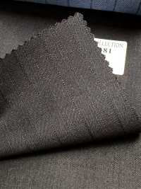 LV6181 LANVIN COLLECTION Super 120's Black Stripe[Textile] HOSOI SYOJI Additional Images