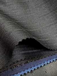 EZ6515 Ermenegildo Zegna TRAVELLER Dark Gray × Navy Blue Stripe[Fabric] HOSOI SYOJI Additional Images