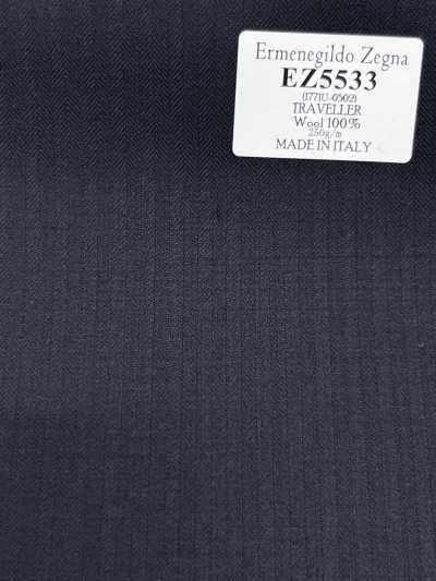 EZ5533 Ermenegildo Zegna TRAVELLER Black Stripe
