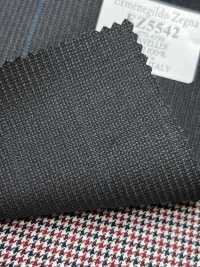 EZ5542 Ermenegildo Zegna TRAVELLER Gray X Saxe Stripe[Fabric] HOSOI SYOJI Additional Images