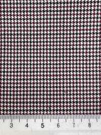 DM6141 DORMEUIL QUEEN Super100's Black X Red Houndstooth[Fabric] HOSOI SYOJI Additional Images