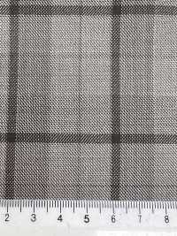DM6142 DORMEUIL QUEEN Super 100's Beige X Black Check[Fabric] HOSOI SYOJI Additional Images