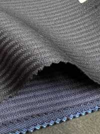 DM6149 DORMEUIL QUEEN Super100's Navy Blue Stripe[Fabric] HOSOI SYOJI Additional Images