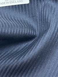 DM6149 DORMEUIL QUEEN Super100's Navy Blue Stripe[Fabric] HOSOI SYOJI Additional Images