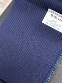 DM6150 DORMEUIL QUEEN Super100's Navy Blue Stripe[Fabric] HOSOI SYOJI Additional Images