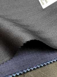 DM6151 DORMEUIL QUEEN Super100's Dark Navy Stripe[Fabric] HOSOI SYOJI Additional Images