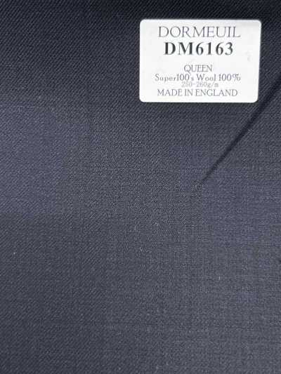 DM6163 DORMEUIL QUEEN Super100's Dark Navy Solid