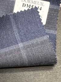 DM5144 DORMEUIL QUEEN Super100's Navy Blue Check[Fabric] HOSOI SYOJI Additional Images