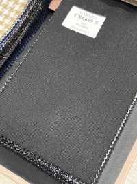 CR6609 CARNET 3PLY Black Solid[Fabric] HOSOI SYOJI Additional Images