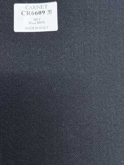 CR6609 CARNET 3PLY Black Solid