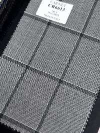 CR6613 CARNET 3-Ply Light Gray Check[Fabric] HOSOI SYOJI Additional Images