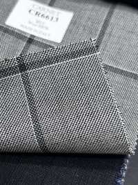 CR6613 CARNET 3-Ply Light Gray Check[Fabric] HOSOI SYOJI Additional Images