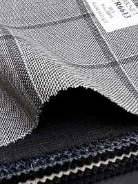 CR6613 CARNET 3-Ply Light Gray Check[Fabric] HOSOI SYOJI Additional Images