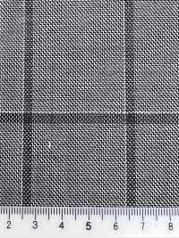CR6613 CARNET 3-Ply Light Gray Check[Fabric] HOSOI SYOJI Additional Images