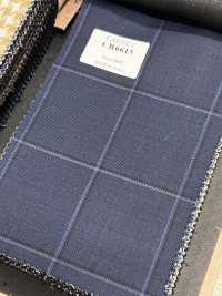 CR6615 CARNET 3-ply Navy Blue Check[Fabric] HOSOI SYOJI Additional Images