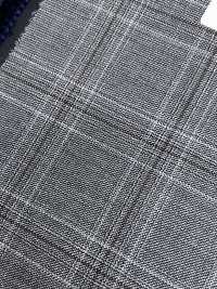 CR6616 CARNET Gray X Brown Check[Fabric] HOSOI SYOJI Additional Images