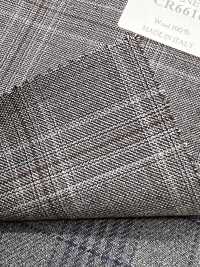 CR6616 CARNET Gray X Brown Check[Fabric] HOSOI SYOJI Additional Images