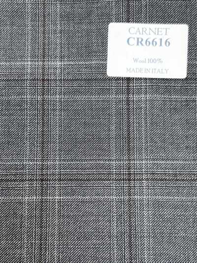 CR6616 CARNET Gray X Brown Check