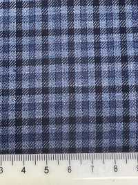 CR6618 CARNET Saxe Check[Fabric] HOSOI SYOJI Additional Images