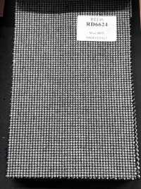 RD6624 REDA Monochrome Houndstooth[Textile] HOSOI SYOJI Additional Images
