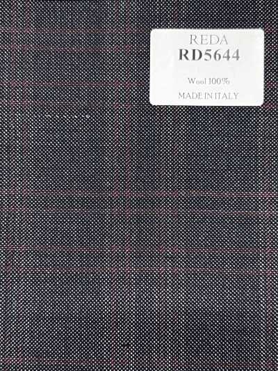 REDA Navy Blue × Red Check