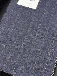 RD5654 REDA Navy Blue X Brown Stripe[Textile] HOSOI SYOJI Additional Images