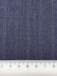 RD5654 REDA Navy Blue X Brown Stripe[Textile] HOSOI SYOJI Additional Images