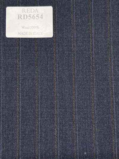 REDA Navy Blue X Brown Stripe