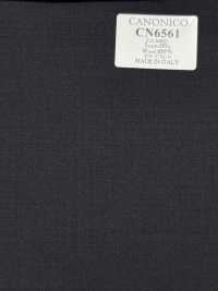 CN6560 CANONICO Super110's Black Solid[Fabric] HOSOI SYOJI Additional Images