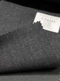 CN6563 CANONICO Super110's Gray Solid[Fabric] HOSOI SYOJI Additional Images