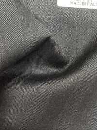 CN6568 CANONICO Super110's Dark Brown Stripe[Fabric] HOSOI SYOJI Additional Images