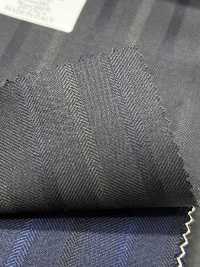 CN6569 CANONICO Super110's Charcoal Stripe[Fabric] HOSOI SYOJI Additional Images