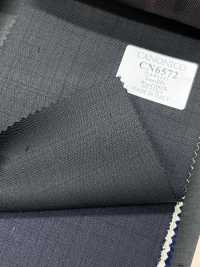 CN6572 CANONICO Super110's Black Check[Fabric] HOSOI SYOJI Additional Images