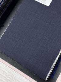 CN6573 CANONICO Super110's Dark Navy Check[Fabric] HOSOI SYOJI Additional Images
