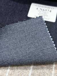 CN6574 CANONICO Super110's Navy Blue Denim[Fabric] HOSOI SYOJI Additional Images
