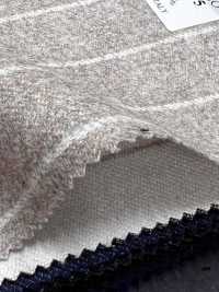 CN6575 CANONICO Super110's Beige X Off-White Stripe[Fabric] HOSOI SYOJI Additional Images