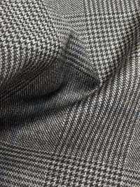 CN5572 CANONICO Super110's Brown × Blue Check[Fabric] HOSOI SYOJI Additional Images