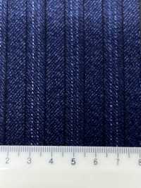 CN5573 CANONICO Super110's Blue Stripe[Fabric] HOSOI SYOJI Additional Images