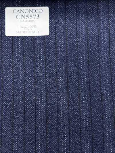 CN5573 CANONICO Super110's Blue Stripe