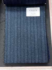 CN5574 CANONICO Super110's Turquoise Stripe[Fabric] HOSOI SYOJI Additional Images