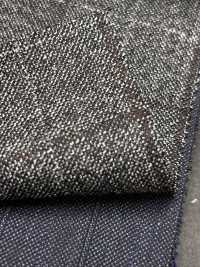 CN5575 CANONICO Super110's Gray × Brown Check[Fabric] HOSOI SYOJI Additional Images