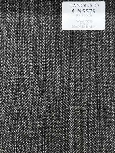 CN5579 CANONICO Super110's Brown Stripe