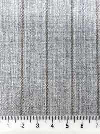 CN5584 CANONICO Super110's Light Gray X Beige Stripe[Fabric] HOSOI SYOJI Additional Images