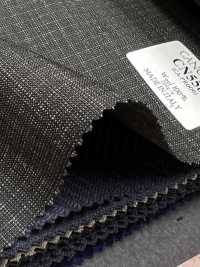 CN5586 CANONICO Super110's Olive Check[Fabric] HOSOI SYOJI Additional Images